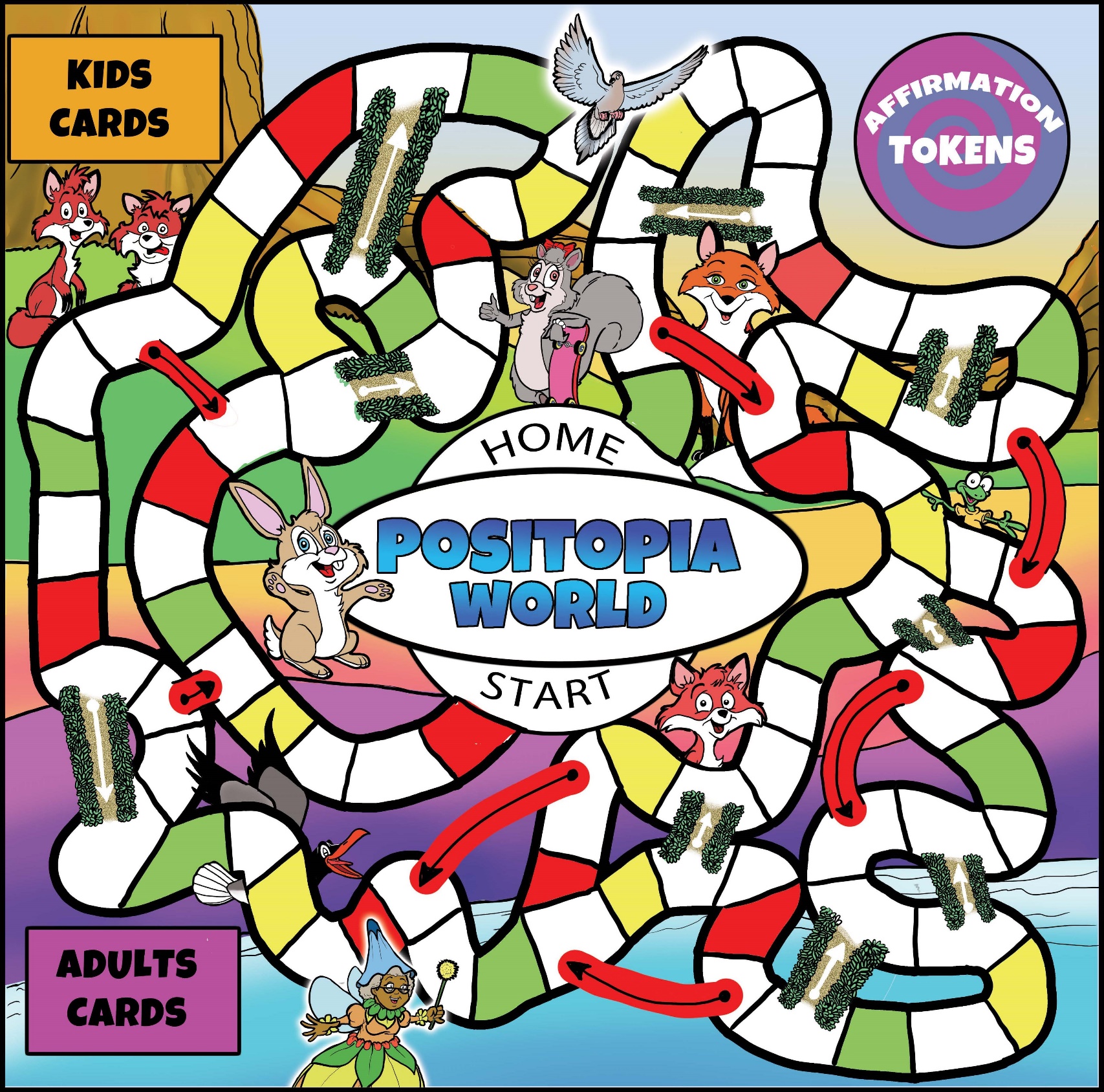 Positopia World Board Game